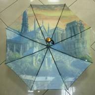 Зонт складной полуавтомат (400034) - Зонт складной полуавтомат (400034)
