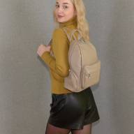 Жіночій шкіряний рюкзак Stacy 04 капучіно - Жіночій шкіряний рюкзак Stacy 04 капучіно