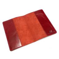 Кожаная обложка на Паспорт, темно-красная (700008) - Кожаная обложка на Паспорт, темно-красная (700008)