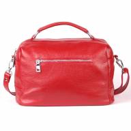 Кожаная сумка Carolina 05, красная - Кожаная сумка Carolina 05, красная