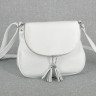 Шкіряна сумка Beverly 09, біла