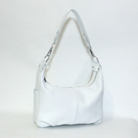 Шкіряна сумка Emilia 04, біла