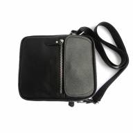 Чоловіча шкіряна сумка через плече Richard 802 чорна - Чоловіча шкіряна сумка через плече Richard 802 чорна