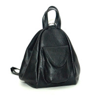Кожаный рюкзак Secret 01, черный
