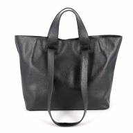 Кожаная сумка Eva 03, черная - Кожаная сумка Eva 03, черная