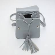 Кожаный рюкзак Umbrella 01, серебро - Кожаный рюкзак Umbrella 01, серебро